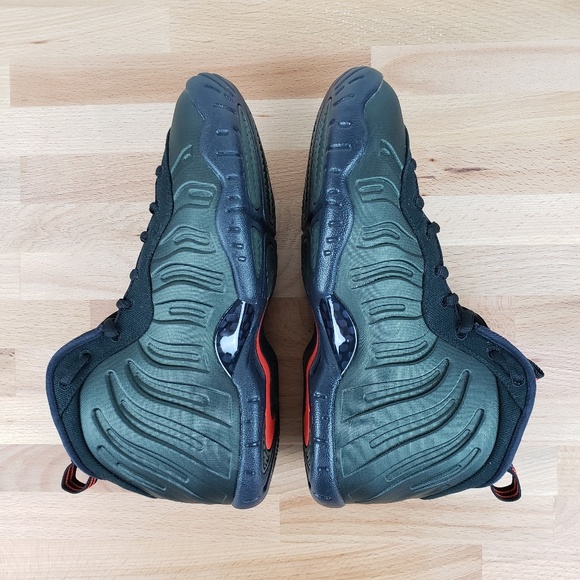 nike • little foamposite pro gs sequioia - Picture 5 of 8